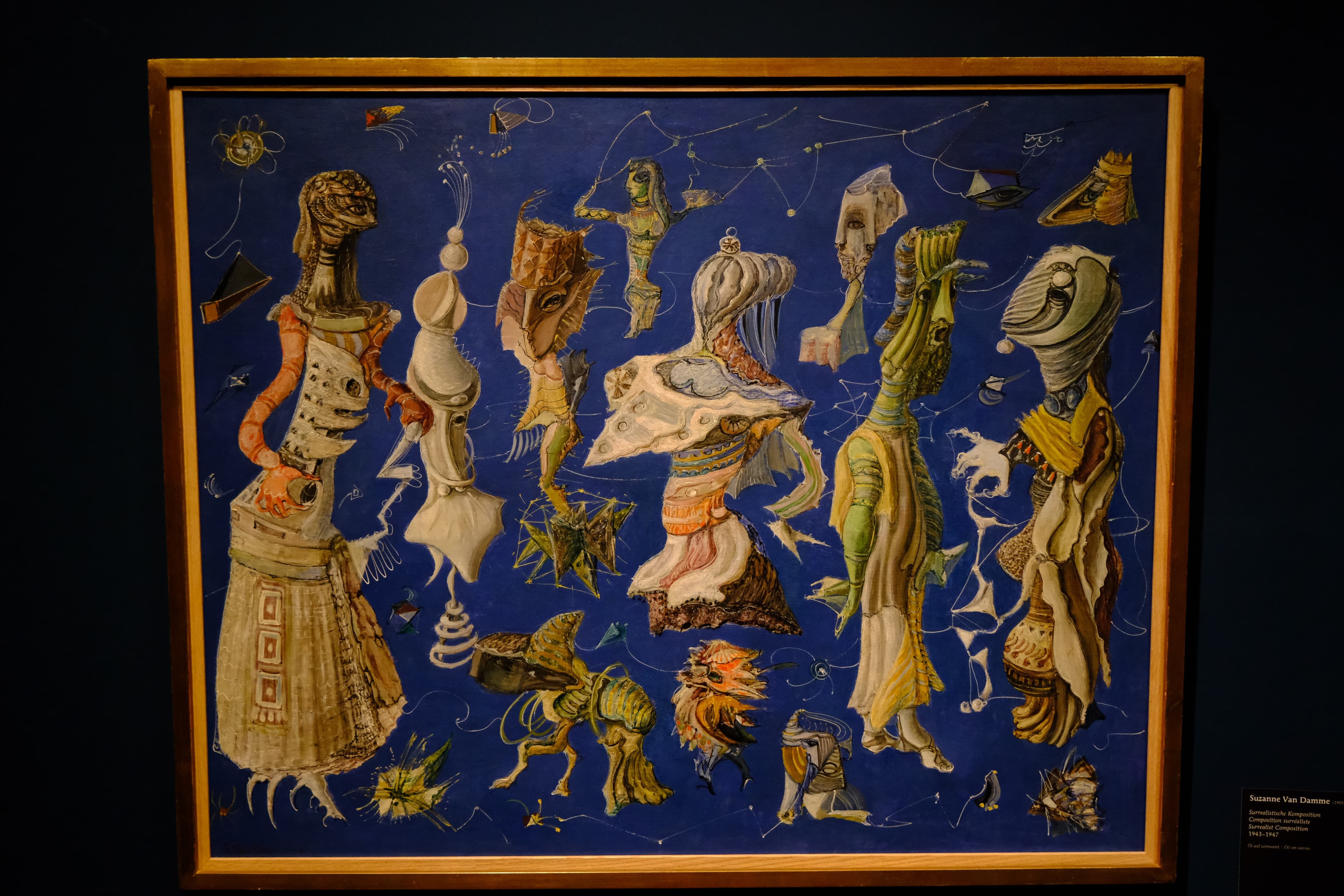 Surrealist Composition by Suzzane van Damme c. 1943